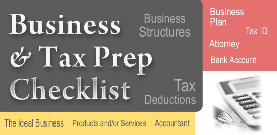 Business & Tax Prep Checklist
